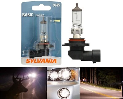 Sylvania Basic H10 9145 45W One Bulb Fog Light Replacement Stock Fit DOT Lamp - Image 1 of 4