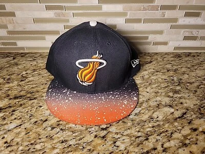 Gorra Miami Heat New Era 9Fifty Snapback NBA Baloncesto Ajustable Madera Dura  Foto 1 de 4