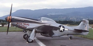 Modelo de madera de avión de combate Commonwealth CA-18 Mustang 22 envío gratuito  - Imagen 1 de 1