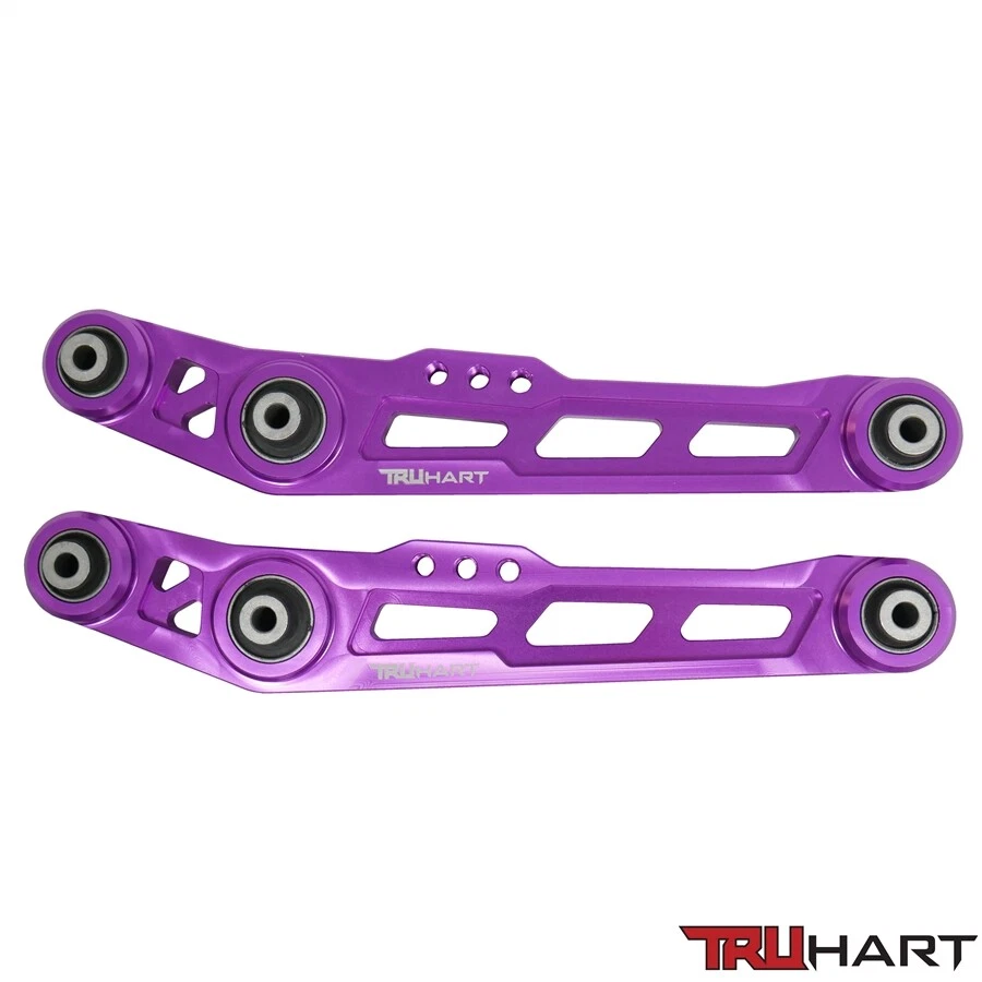 Kit de braço de controle inferior traseiro anodizado roxo TRUHART para 90-01 Acura Integra DA DC - Imagem 1 de 1