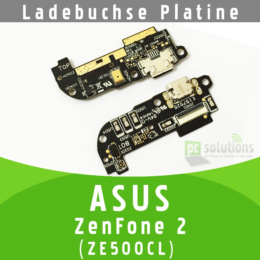 ✅ ASUS ZenFone 2 ZE500CL Micro USB Buchse Ladebuchse Connector Mikrofon Platine  - Bild 1 von 1