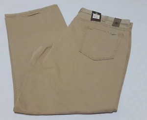 Nuevo con etiquetas para hombre Mossimo ""Hudson"" 2007 altura baja regular, corte bota 40 x 30 jeans beige - Imagen 1 de 5