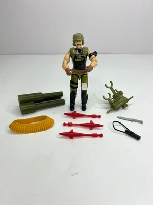 VINTAGE HASBRO 1989 G.I JOE COBRA ACTION FIGURE BACKBLAST 100% COMPLETE - Image 1 of 4