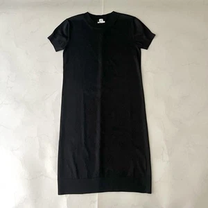 Unused HERMES H Lift knit dress size 36 black good condition authentic N4956 - Picture 1 of 24