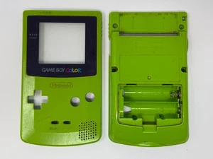 Nintendo Game Boy Color Original Zubehör Hersteller NUR Hülle (kiwigrün) *OHNE TEILE ODER BILDSCHIRM* [5q] - Bild 1 von 16