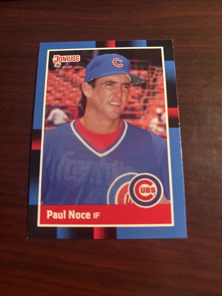 1988 Donruss - Paul Noce #315 RC Rookie Chicago Cubs - Image 1 of 1
