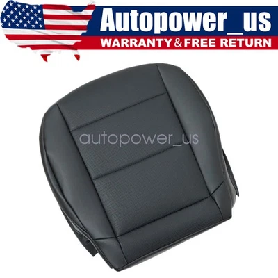 Cubierta de asiento de cuero inferior de pasajero negra para Mercedes Benz C230 2005 2006 2007 Foto 1 de 4