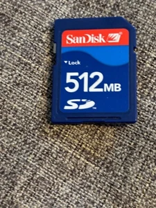Sandisk SD CARD 512MB - Picture 1 of 3