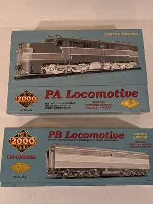 HO PA/PB Set (Pwd+Dmy) D&RGW Denver & Rio Grande Western DCC Ready NOS #21657/9 - Image 1 of 4