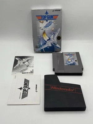 Top Gun (Nintendo Entertainment System, NES, 1987) Complete in Box CIB - Image 1 of 4