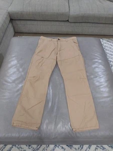 Wrangler All Terrain Gear Pants Mens 34X30 Light Brown Outdoor Workwear ATG 3B - Picture 1 of 13