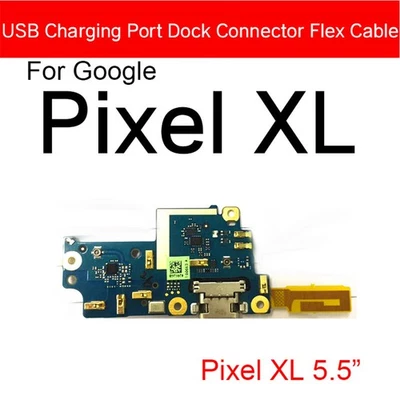 Charging Port Dock For Google Pixel 2 2XL 3 3XL 3A XL 4 4XL 4A Flex Cable Repair - Image 1 of 4