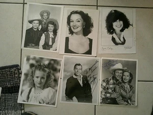 Menge 15 schwarz und weiß 8 x 10 Prominente personalisiert nach Marcella - Bild 1 von 3