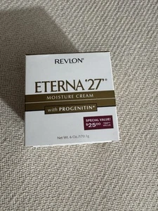 NEW Revlon Eterna 27 Moisture Cream WITH PROGENITIN 6oz Face Skin Authentic - Picture 1 of 9