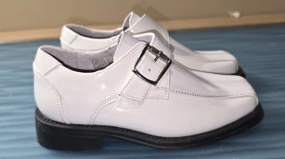 Easy Strider Boys White Wedding Communion Dress Shoes Size 11 - Image 1 of 4