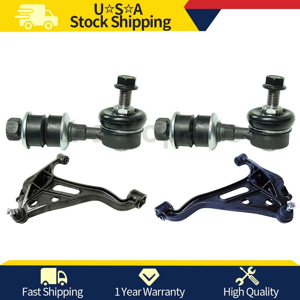 Braço de controle inferior dianteiro Mevotech 4 peças para 1999 2000 2001 2002 Suzuki Grand Vitara - Imagem 1 de 4