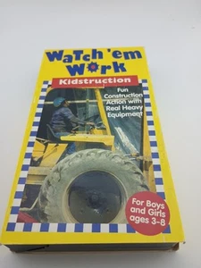 Watch em Work - Kidstruction (VHS, 2000) - Picture 1 of 4