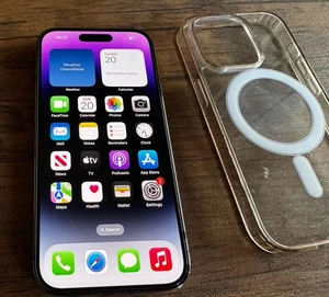Smartphone Apple iPhone 14 Pro 5G 128 Go débloqué tout réseau violet - Photo 1/20