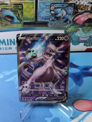 Mewtwo V - SWSH229 - Pokemon Sword & Shield Promo Ultra Rare Holo Card NM - Image 1 of 2