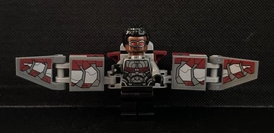 LEGO Falcon Minifigura sh503 Marvel Super Heroes Infinity War 76104 con Alas Foto 1 de 2
