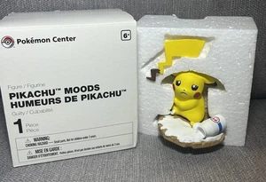 🥛 Pikachu Moods Guilty Figure Pokémon Center Original Spilled Moomoo Milk 2021 - Picture 1 of 1