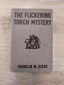22 The Flickering Torch Mystery1943) Vintage Hardy Boys Book - Imagen 1 de 12