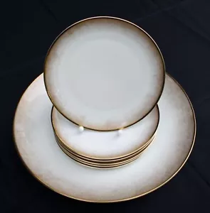 Very Rare, Museum-Like Rosenthal Fruit Service 7teilig, Um 1930, Gepuderter Gold - Picture 1 of 1