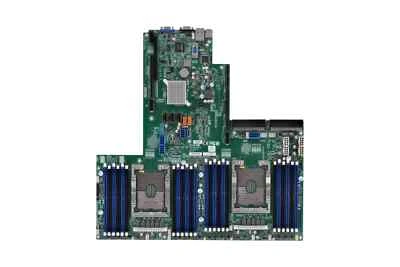 SuperMicro SuperServer X11DPU 2x 2nd Gen Scalable CPU LGA3647 24DIMM Motherboard - Image 1 of 2