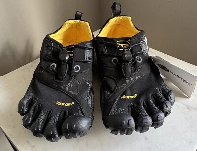 NUEVO CON ETIQUETAS Vibram FiveFingers Spyridon MR Negro 14W4202 Zapatos para Correr Descalzos 36 6.5/7 Foto 1 de 4