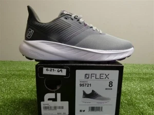 FootJoy Flex Womens Ladies Golf Shoes Size 8 M Grey #95721 NEW - Picture 1 of 6