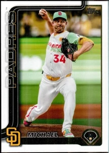 2025 Topps Baseball Series 1 #195 Michael King San Diego Padres - Foto 1 di 2