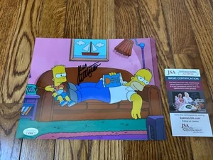 Dan Castellaneta Signed 8x10 Photo The Simpsons Homer & Bart JSA COA - Picture 1 of 1