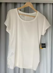 Eddie Bauer Travex Freeshade Infinity Cap-Sleeve T-shirt Women's Large Sunscreen - Picture 1 of 15