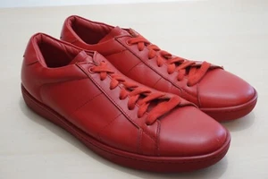 Zapatillas bajas clásicas Saint Laurent Red Court SL/01 talla 41/8 hechas en Italia - Imagen 1 de 9