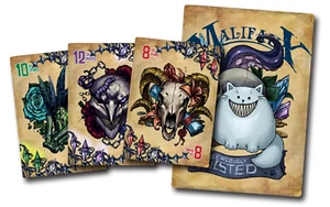 Mazo de destino Malifaux tercera edición seriamente retorcido - Imagen 1 de 1