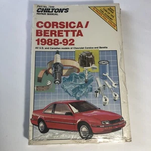 Chilton Repair Manual 7849 Corsica Beretta 1988-92 NOS Sealed - Picture 1 of 6