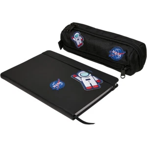 Mister Tee Nasa Notebook & Pencil Case Set Pencil Case Notebook round - Picture 1 of 20