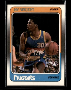 1988-89 Fleer Jay Vincent #38 - Picture 1 of 2