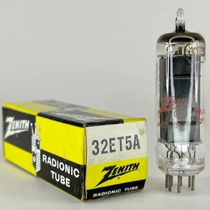 (1) Geprüfte Zenith 32ET5A Röhre mit Box Datum Code 70-13 32ET5 A Power Tube (c) - Bild 1 von 3