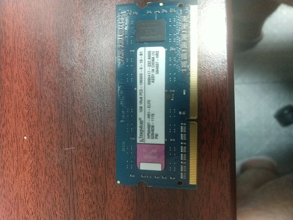 Kingston 1GB Pc3-10600s-9-10-b1 - Image 1 of 1