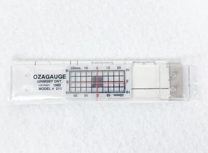 VINTAGE 1980 OZAGAUGE - CRACK MONITOR GAUGE - GRIMSBY ONT. - MODEL #211 - Picture 1 of 4