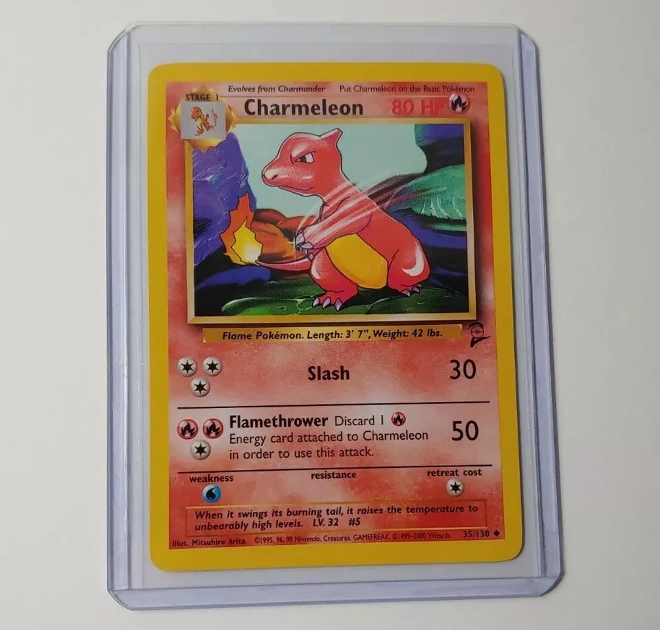 Charmeleon 35/130 Base Set 2 Pokemon Card Near Mint - Image 1 of 2