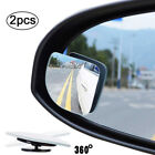 2X Universal Car Wide Angle Side Rearview Rotation Adjustable Blind Spot Mirror