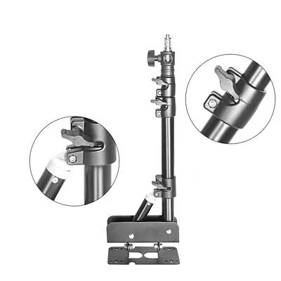 Wall Mount Boom Arm Strobe Lamp Studio Video Wall Mounted Triangle Boom Arm - Image 1 of 4