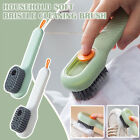 Multifunctional Shoe Brush Liquid Cleaners Soap Dispenser Cleaning Brushes Tool