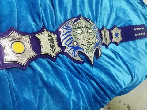 TNA Jeff Hardy Immortal Championship Belt Real Leather Adult Size 2mm zinc Cover