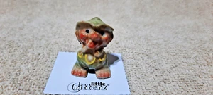 LITTLE CRITTERZ Troll With Hat "Giggles" Miniature Figurine New FREE SHIP LC829 - Picture 1 of 6