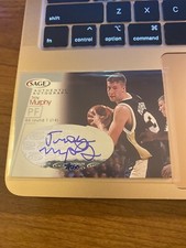2001 SAGE Autographs Silver #A26 Troy Murphy 7 /160 Auto