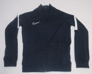 Nike Soccer Youth Unisex Black And White Zip Up Pullover Size Medium AJ9289-451 - Picture 1 of 7