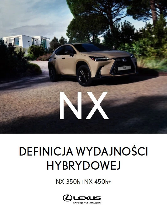 2025 MY Lexus NX 08 / 2024  brochure catalogue 64 p. - Immagine 1 di 1